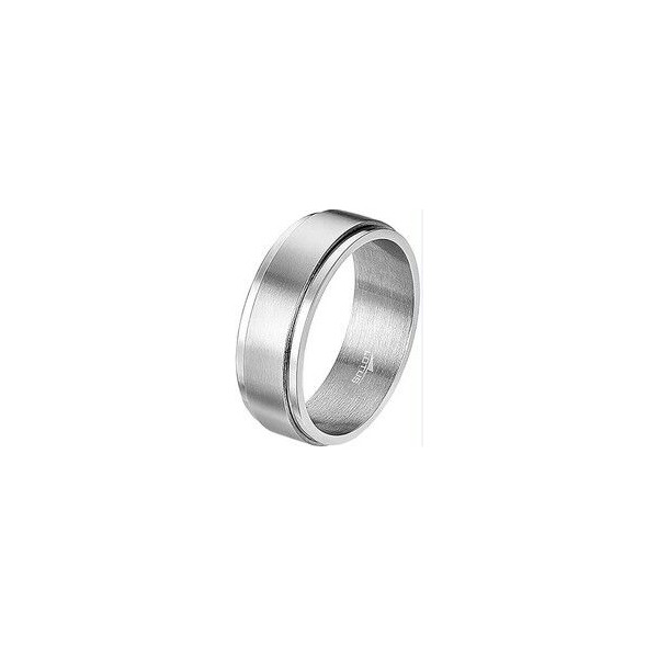 Anillo Lotus Style Hombre en Acero Inoxidable,Talla 24 Ref: LS2395/3/124