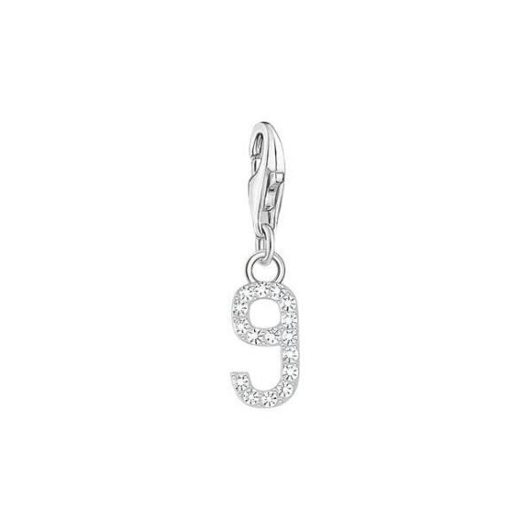 COLGANTE MUJER THOMAS SABO CHARM NÚMERO 9 REF. 2133-051-21