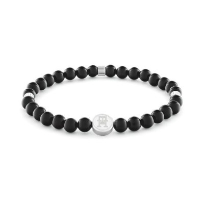 Pulsera Tommy Hilfiger Caballero Bolas Azules y Acero Ref: 2790609