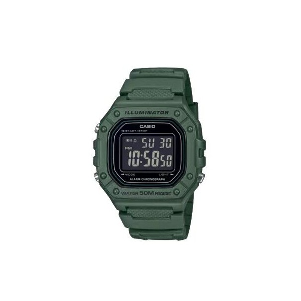 Reloj Casio Collection W-218 Series Ref: W-218H-3BVEF