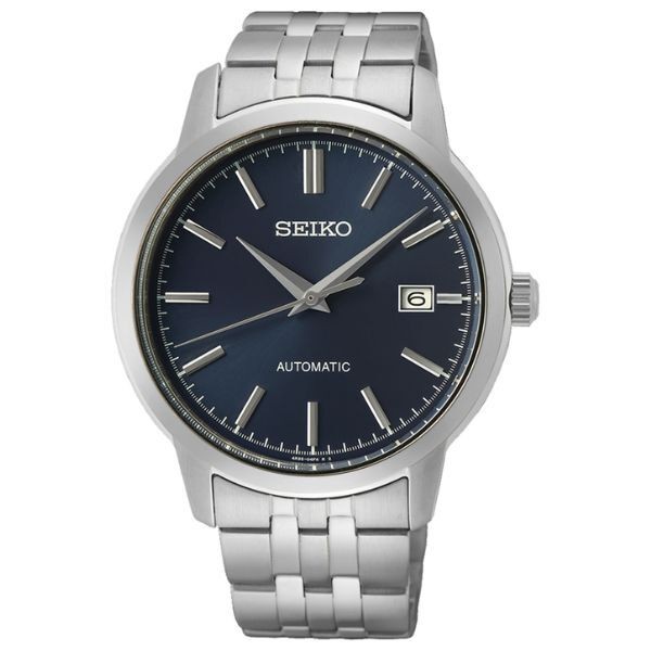 Reloj Seiko Caballero Automático Con Calendario Acero 41mm Ref: SRPH87K1