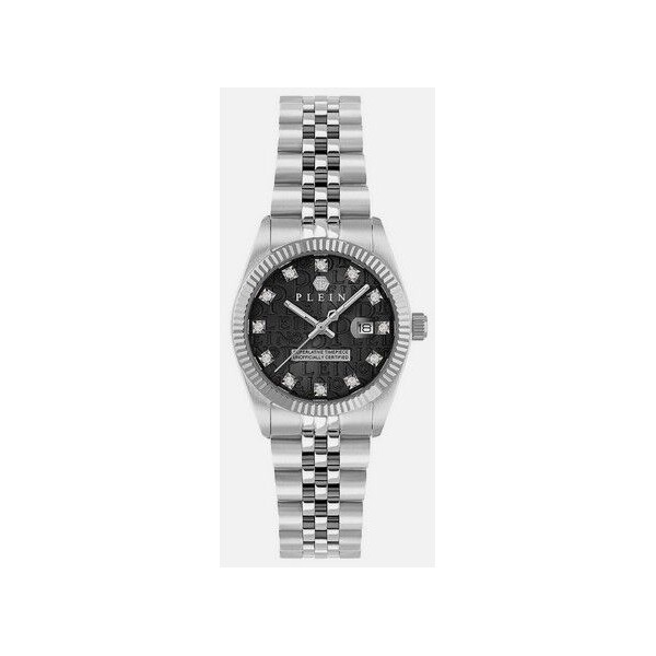 Reloj Philipp Plein Mujer Analogico Cuarzo Fecha Superlativo, Caja 29mm, Correa Acero, Ref: PWNFA0125