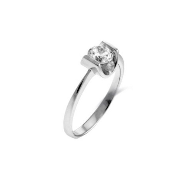 Anillo Luxenter Plata Solitario Ref: 38110014