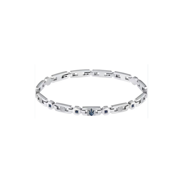 Pulsera Maserati Gioelli Circonitas Azules y Acero Ref: JM423AVD15