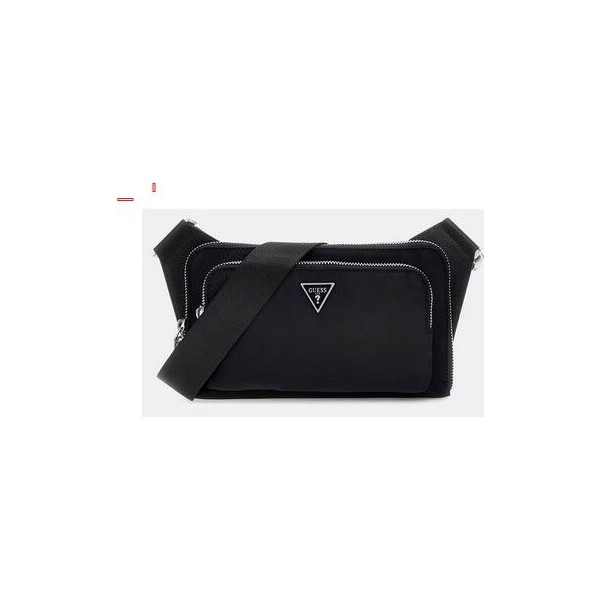 Riñonera Guess Caballero Milano Nylon Bumbag  Black Ref: HMMINYP5214-BLA