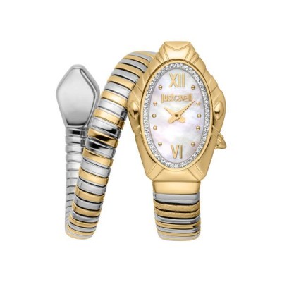 Reloj Just Cavalli Mujer Lirica Two Tones Yellow Gold MOP Ref: JC1L357M0055