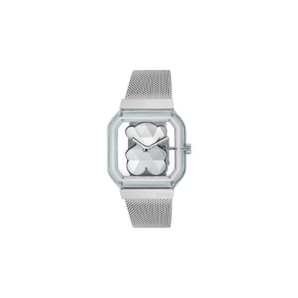 Reloj Tous Mujer Analógico Con Brazalete De Acero Malla Milanesa D-Bear Party Ref: 3000143700
