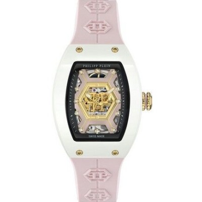 Reloj Philipp Plein Mujer Cherry Blossom Ice Queen Crypto Queen Swiss Made 12 Diamantes 1,5mm CT 0,18 Ref: PW3BA0423