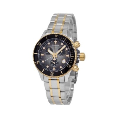 Reloj Tissot Caballero Seastar 1000 Bicolor Acero/Acero Ip Dorado 38mm Ref. T120.217.22.061.00