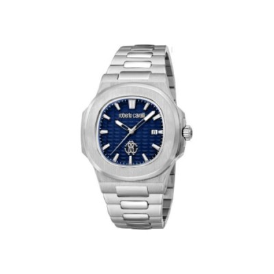 Reloj Roberto Cavalli Caballero Acero Esfera Azul 43mm Ref: RC5G136M0025