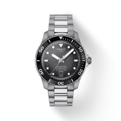 Reloj Tissot Caballero Seastar 1000 Acero 40mm Ref: T1208071105100