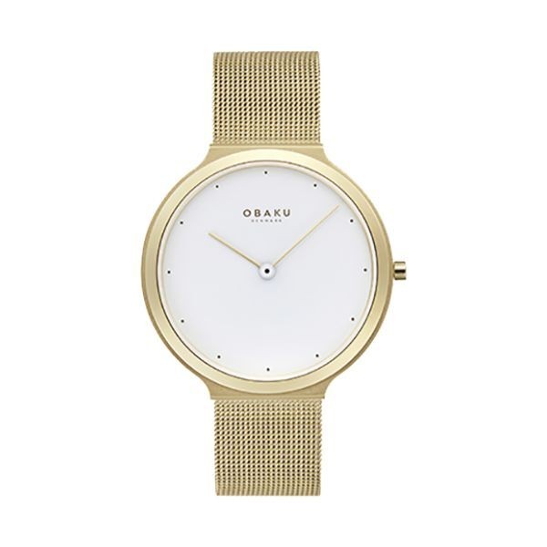 Reloj Obaku Denmark Mujer Satin Liller Dorado Ref: V269LXGWMG