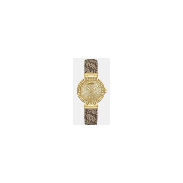 Reloj Guess Ivy Mujer Correa Piel Beige Logos Ref: GW0943L2