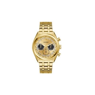Reloj Guess Dawson Caballero Acero Ip Dorado 44mm Ref: GW0971G2