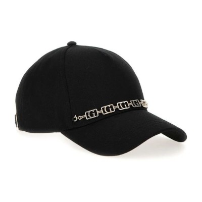 Gorra Guess Mujer Con Visera Con Cadena Negro Ref: AW5281COT01-BLA