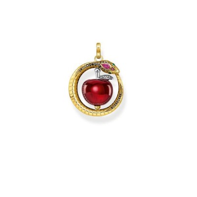 Colgante Thomas Sabo Manzana Con Serpiente Plata Ref: PE894-542-7