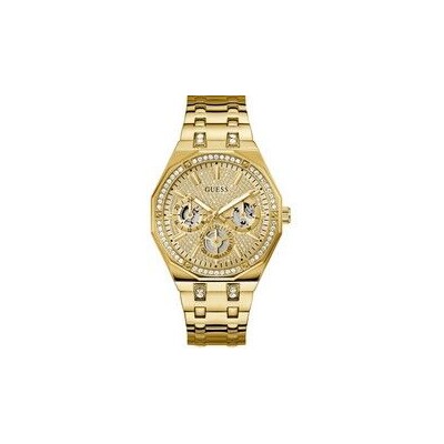 Reloj Guess Kryptonite Glitz Caballero Acero Ip Dorado 43mm Ref: GW0960G2