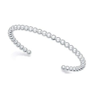 Pulsera De Acero Chapado En Plata Colección Laura Escanes Ref: 14319P01000