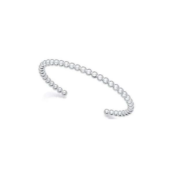 Pulsera De Acero Chapado En Plata Colección Laura Escanes Ref: 14319P01000