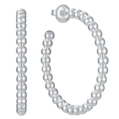 Pendientes de Acero Chapado En Plata Colección Laura Escanes Ref: 14319P01000