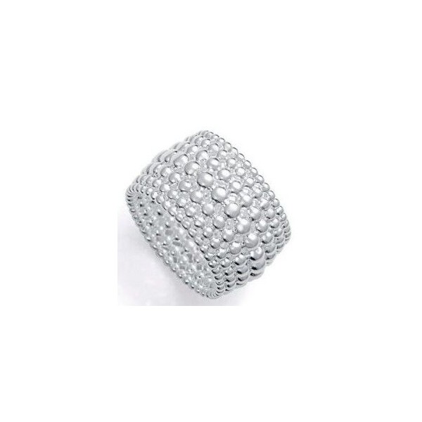 Anillo Viceroy Acero Inoxidable Chapado en Plata Colección Laura Escanes Ref:14317A01400