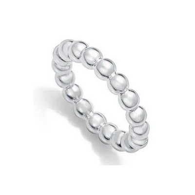 Anillo Viceroy Acero Inoxidable Chapado en Plata Colección Laura Escanes Ref:14319A01400