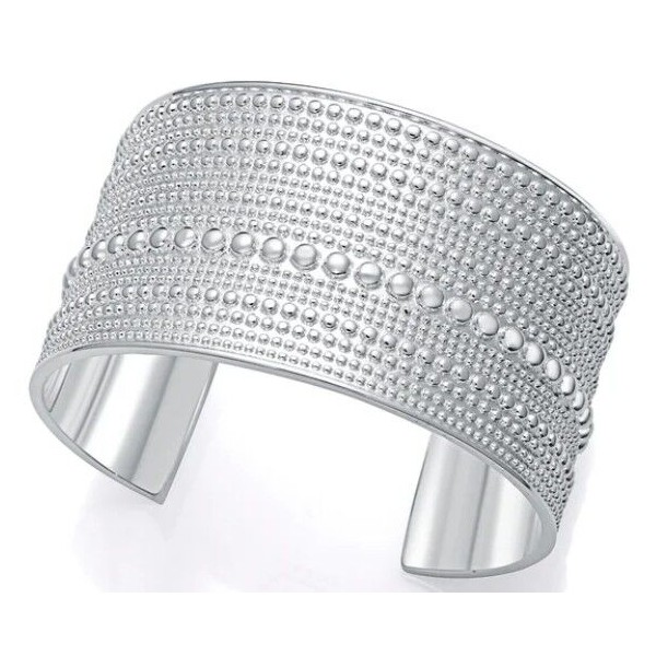 Pulsera De Acero Chapado En Plata 999 Colección Laura Escanes Ref: 14316P01000