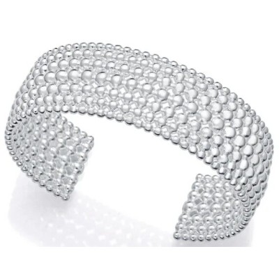 Pulsera De Acero Chapado En Plata Colección Laura Escanes Ref: 14317P01000