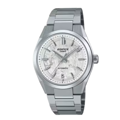 Reloj Edifice Caballero Automatico Esfera Aspecto Carbono Forjado Acero Cristal Zafiro Ref: EFK-100D-7AER