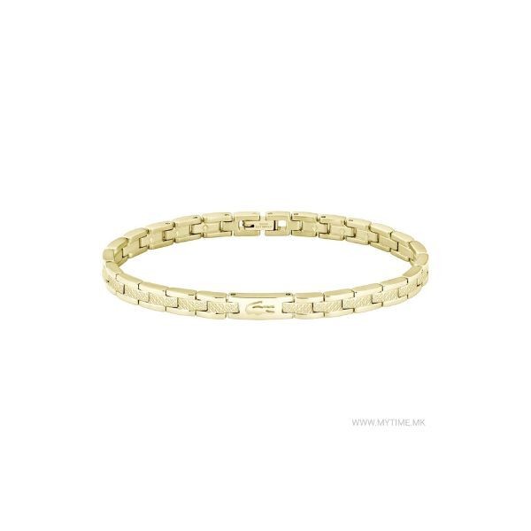 Pulsera Lacoste Mujer Metropole Ionic Acero Ip Dorado Ref: 2040465