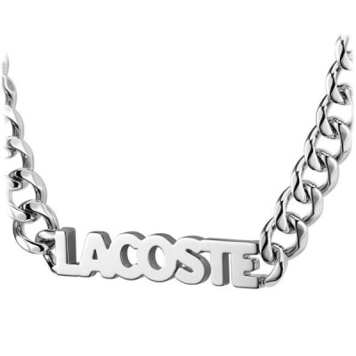 Cadena Lacoste Caballero Colección Script Acero Inoxidable Ref: 2040474