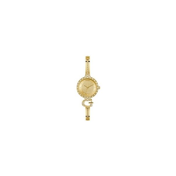 Reloj Guess Giselle Mujer Acero IP Dorado Con Circonitas 28mm Ref: GW0929L2