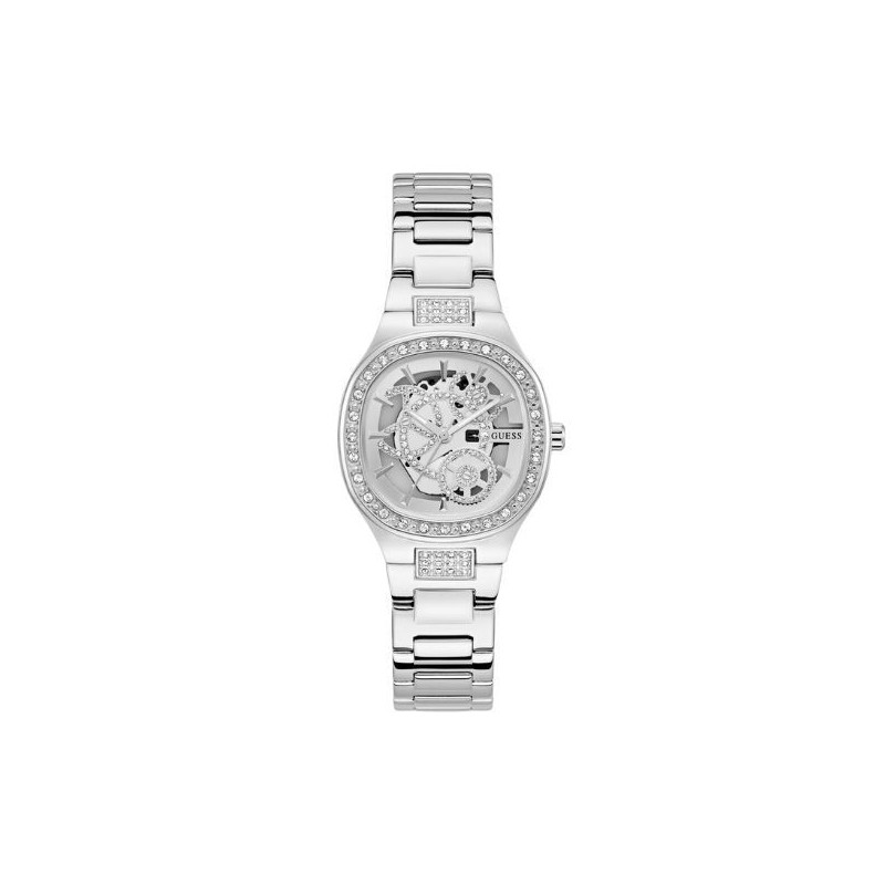 Reloj Guess Mujer Electra Acero Esfera Plata 32mm  Ref: GW0941L1 Reloj Guess Mujer Electra Acero Esfera Plata 32mm  Ref: GW0941L1