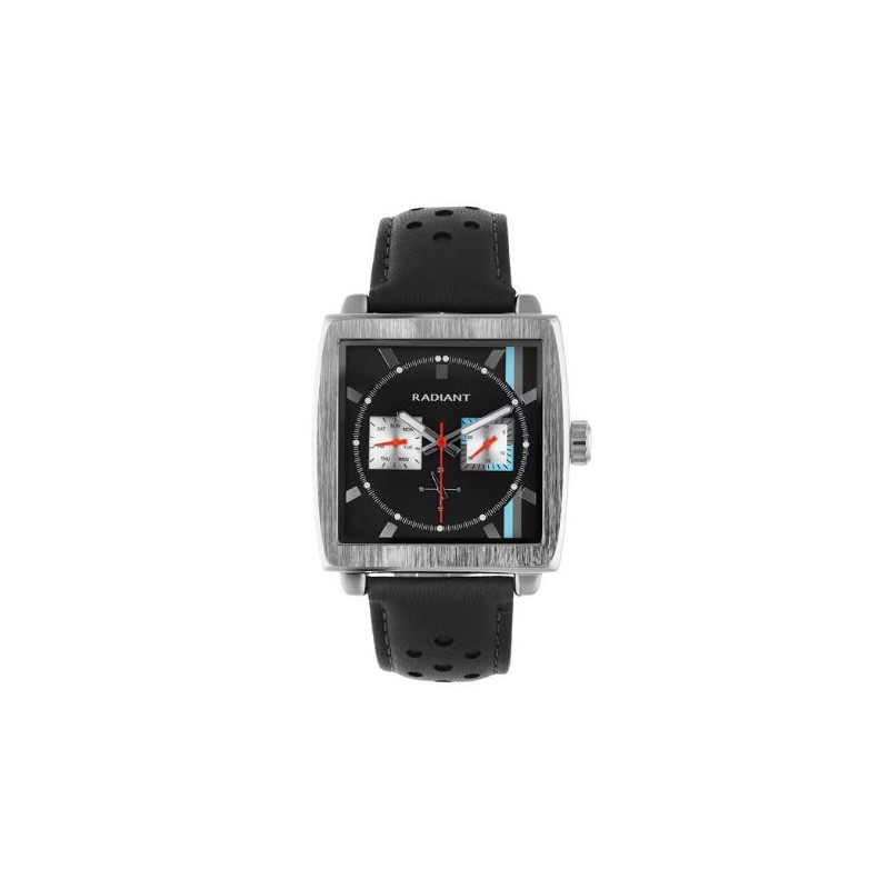 Reloj Radiant Steve Caballero Piel Negra Multifunción 46,5mm Ref: RA679704 Reloj Radiant Steve Caballero Piel Negra Multifunción 46,5mm Ref: RA679704