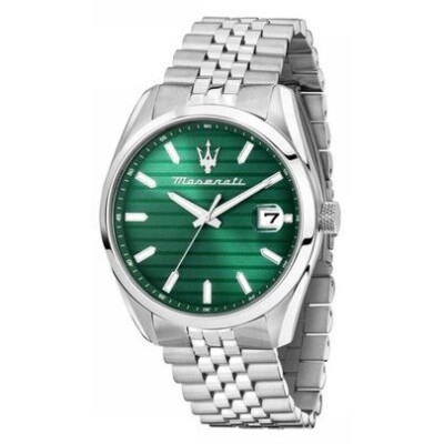 Reloj Maserati Attrazione Caballero Acero Esfera Verde 43mm Ref: R8853151027