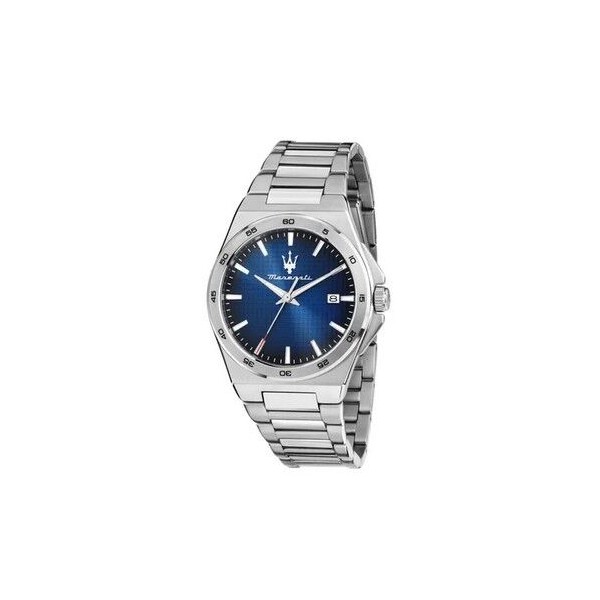 Reloj Maserati Caballero Velocitá Slim Acero Esfera Azul Marino 40mm Ref: R8853153001