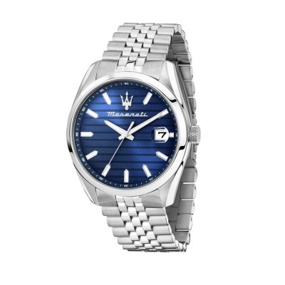 Reloj Maserati Attrazione Caballero Acero Esfera Azul Marino 43mm Ref: R8853151028