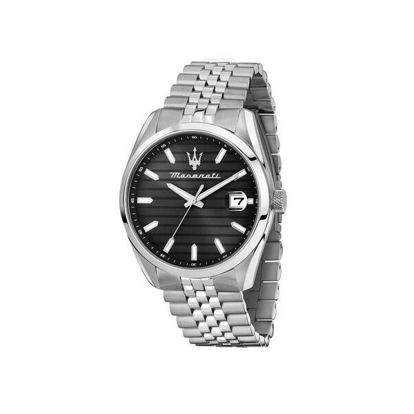 Reloj Maserati Attrazione Caballero Acero Esfera Negra 43mm Ref: R8853151026
