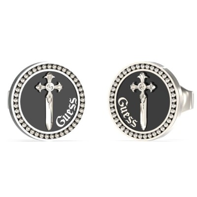 Pendientes Guess Caballero South Alameda Acero Ref: JUME04021JWSTBKT-U