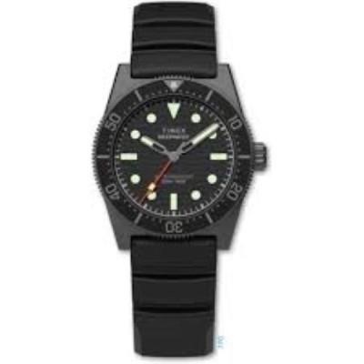 RELOJ TIMEX RF TW274700 Reloj Deepwater Reef 200 de 41 mm con correa de caucho sintético