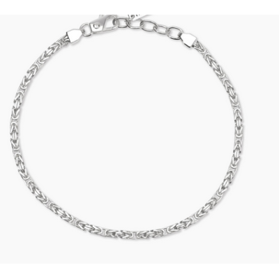 Pulsera Mabina Uomo Caballero Bizantina Plata De Ley Ref: 534093
