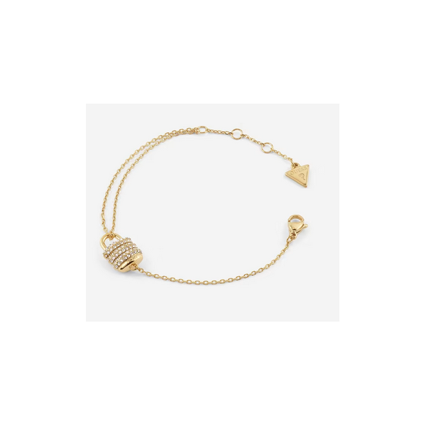 Pulsera Guess Mujer My Secret Acero Dorado Ref: JUBB05418JWYGS