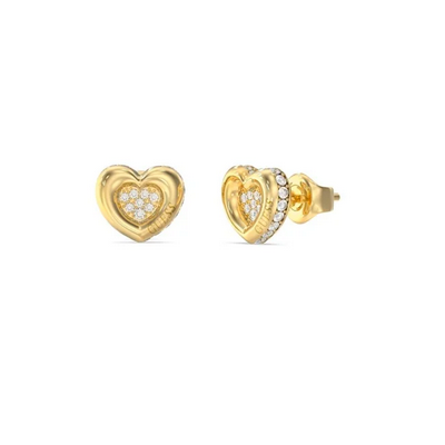 Pendientes Guess Mujer L.O.V.E. Corazón Acero Dorado Ref: JUBE05466JWYGT-U