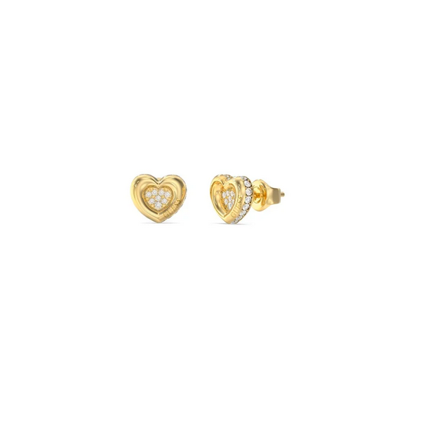 Pendientes Guess Mujer L.O.V.E. Corazón Acero Dorado Ref: JUBE05466JWYGT-U