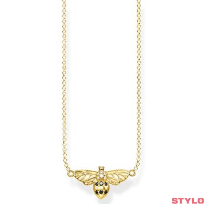 Cadena Thomas Sabo Mujer Abeja Plata De Ley Baño Oro Ref: KE1866-414-7-L45V