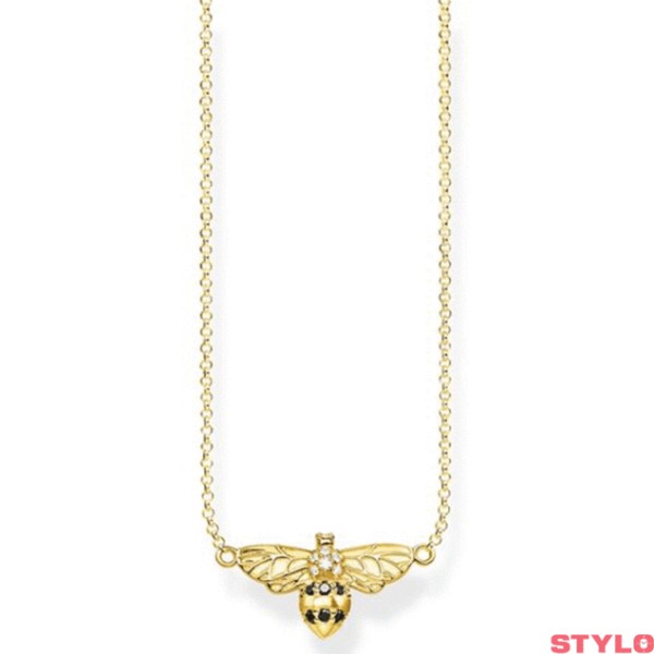 Cadena Thomas Sabo Mujer Abeja Plata De Ley Baño Oro Ref: KE1866-414-7-L45V