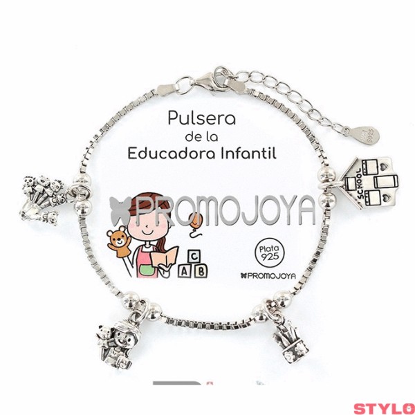 Colección Eres Lo Más pulsera educadora infantil cadena veneciana rodiada Ref: 9108150