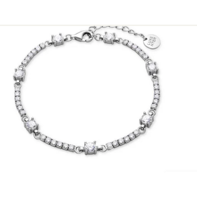 Pulsera Luxenter Zarno Plata De Ley 925 Acabada En Rodio Ref: BX3310000