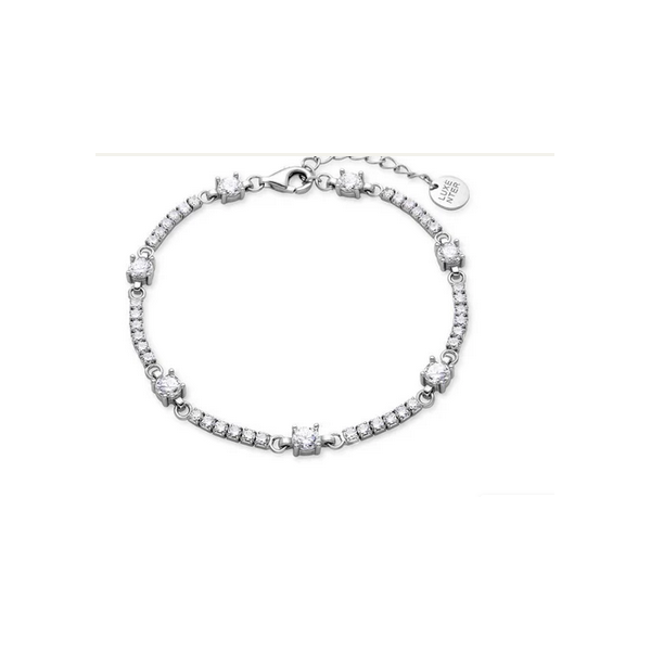 Pulsera Luxenter Zarno Plata De Ley 925 Acabada En Rodio Ref: BX3310000