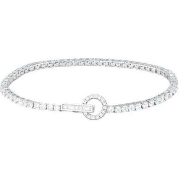 Pulsera Mabina Tennis Plata De Ley Con Circonitas Blancas Ref. 533050-S